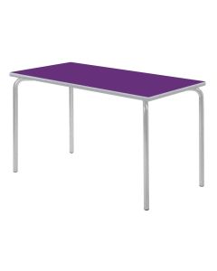 Rectangular Grey Edge Purple H53 x W120xD60cm