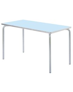 Rectangular Grey Edge Soft Blue H64 x W120xD60cm