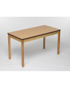 Tuf Class Rectangular Table Beech H53cm