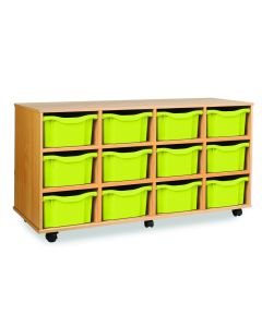 12 Double Tray Unit Lime