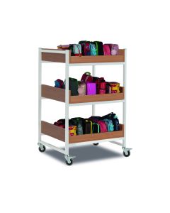 42 Lunchbox Trolley White