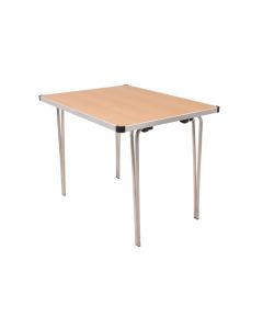 Contour PLUS Folding Table 915x610x700mm Beech