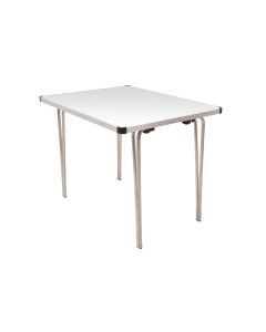 Contour PLUS Folding Table 915x610x700mm White