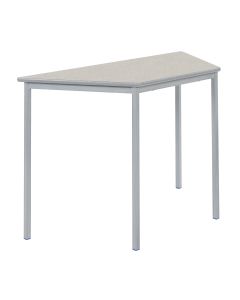 Fully Welded Trap PU Edge Table 110x55x71cm Ailsa Top LGrey Edge