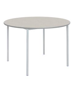 Fully Welded Circ PU Edge 590mm Ailsa Top Light Grey Edge