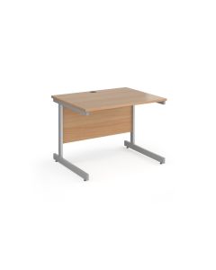 Contract 25 Straight Desk W1000mm Beech