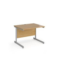 Contract 25 Straight Desk W1000mm Oak