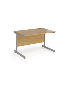Contract 25 Straight Desk W1200mm Oak