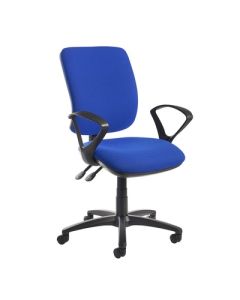 Senza Chair Fixed Arms Blue