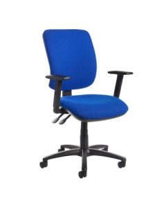 Senza Chair Adjustable Arms Blue