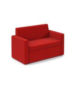 Osla Two Seater Sofa Red
