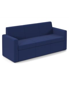Osla Three Seater Sofa Cobalt Blue