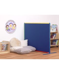 Freestanding Partition W1500xH1200mm Blue