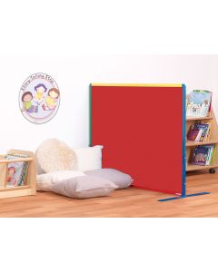 Freestanding Partition W1500xH1200mm Red