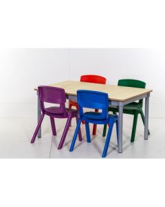 1200mm Rectangular Table Beech H460mm