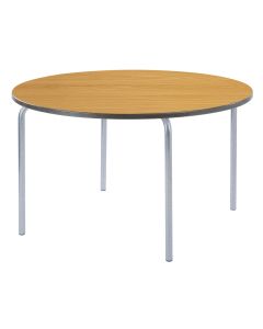 Round Table Charcoal Edge H460mm Beech
