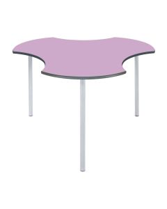 Connect Table Charcoal Edge H460mm Lilac