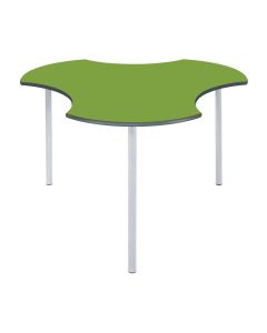 Connect Table Charcoal Edge H530mm Tangy Green