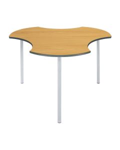Connect Table Charcoal Edge H710mm Beech