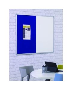 Dual Pinup Pen Boards W1200xH1200mm Blue