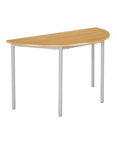 RT32 Semi Circular Table Dia120x76cm Beech