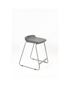 Postura Stool Grey Frame H610mm Iron Grey