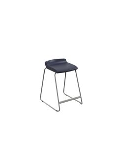 Postura Stool Grey Frame H610mm Nordic Blue
