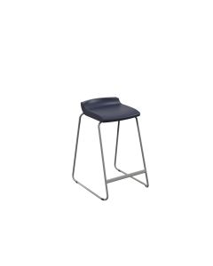Postura Stool Grey Frame H685mm Nordic Blue