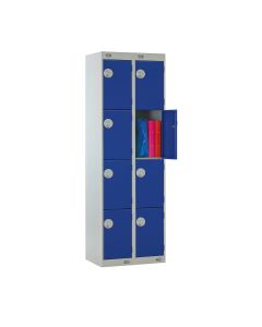 2 Column Locker W300 x D450 x H1800mm Blue