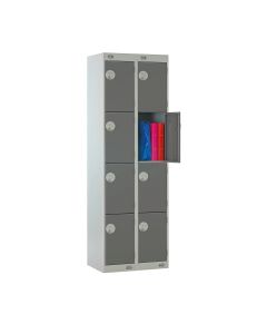 2 Column Locker W300 x D450 x H1800mm Dark Grey