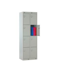 2 Column Locker W300 x D450 x H1800mm Light Grey