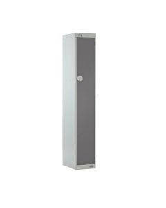 1 Column Locker W300 x D450 x H1800mm Dark Grey