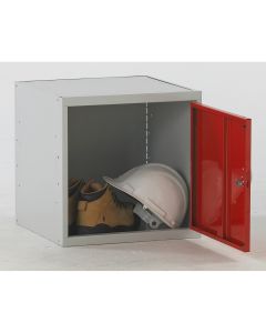 Modular Locker W450 x D450 x H450mm Red