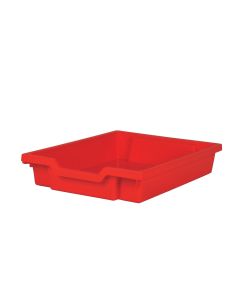 6 x 3 Shallow Trays Maple Cupboard Red Trays