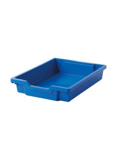 Two Shelf Cupboard Beech 9 Deep Blue Trays