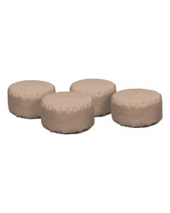 Wild Wood Small Bean Pods Mink Pack of 4