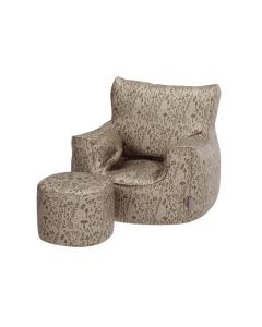 Wild Wood Beanbag & Stool Toadstool Beige and Brown