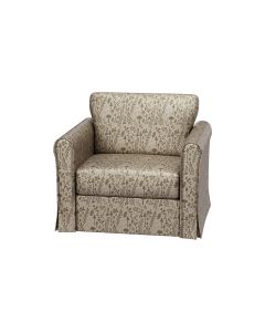 Wild Wood Loose Cover Chair Toadstool Beige and Brown
