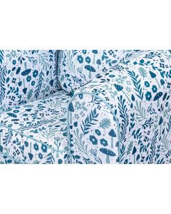 Wild Wood Children's Loose Cover Sofa Toadstool Teal