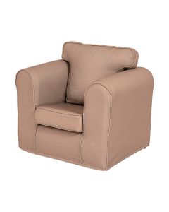 Wild Wood Loose Cover Chair Almond