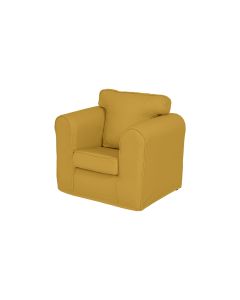 Wild Wood Loose Cover Chair Mustard