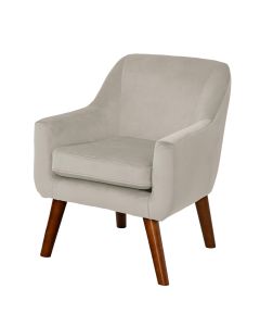 Wild Wood Children's Velvet Chair Cream