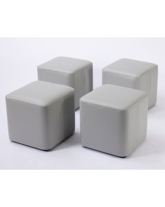 Wild Wood PVC Foam Cube 4pk Grey