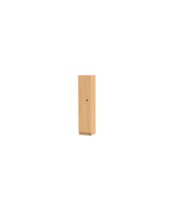 1 Door Wooden Locker H1370mm Handle Beech