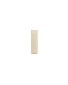 1 Door Wooden Locker H1370mm Handle Maple