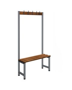Single Cloakroom Unit L1000mm Grey