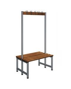 Double Sided Cloakroom Unit L1000mm Grey