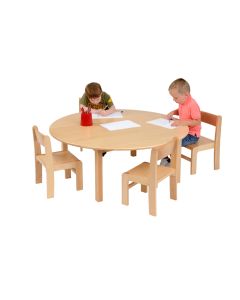 Solid Beech Circular Table Dia1200 x H300mm