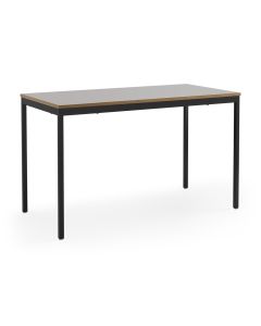 FW Rect 1200x600xH710mm Black Frame Grey Top