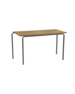 CB Rect 1200x600xH460mm DGrey Frame Beech Top
